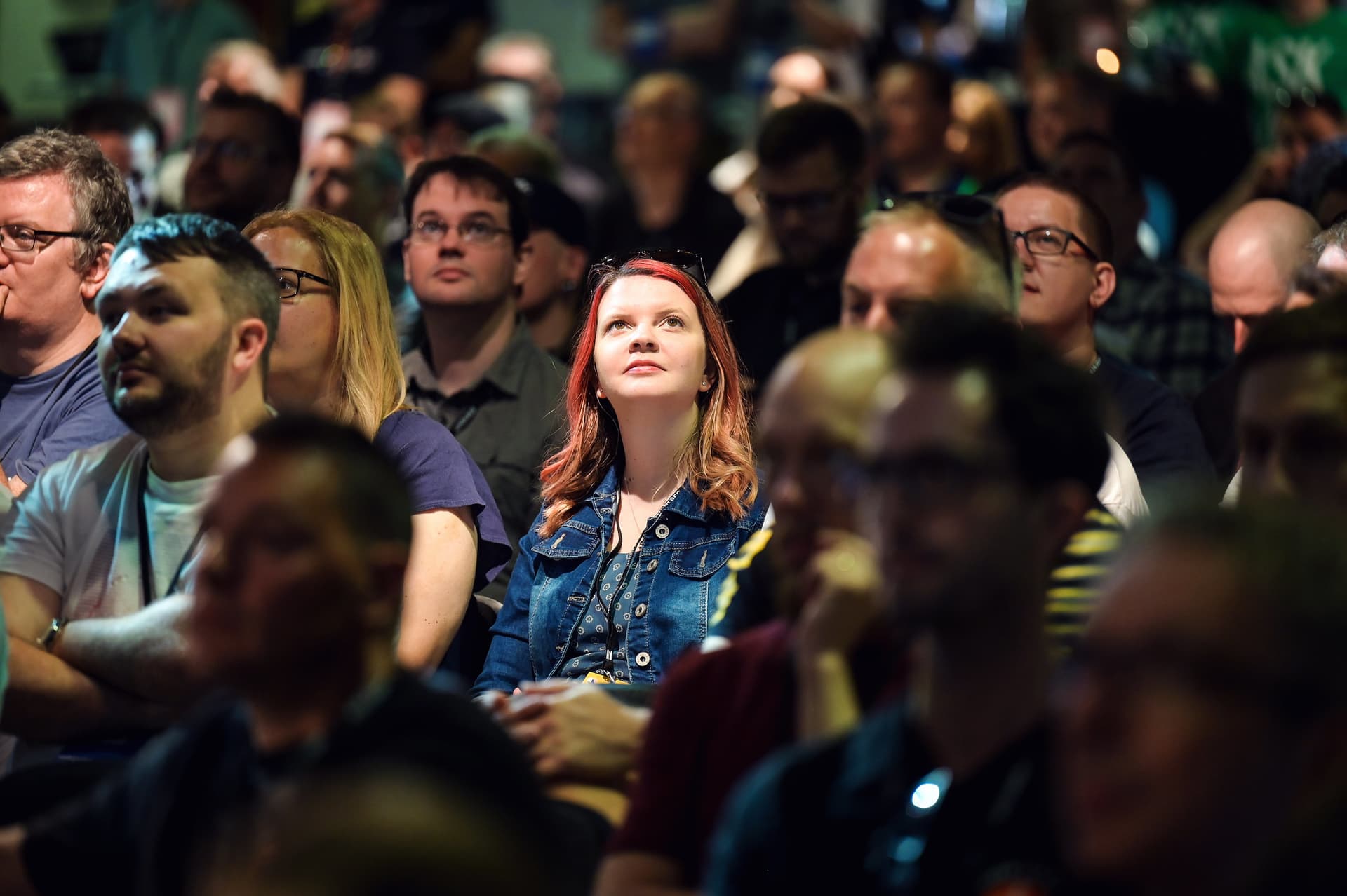 Laura Weatherhead at a tech conference